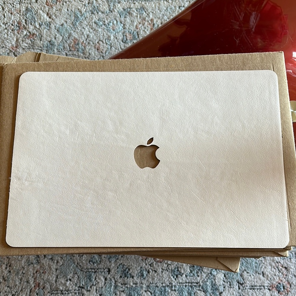 MacBook premium leather cover